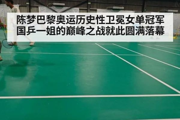陈梦巴黎奥运历史性卫冕女单冠军 国乒一姐的巅峰之战就此圆满落幕